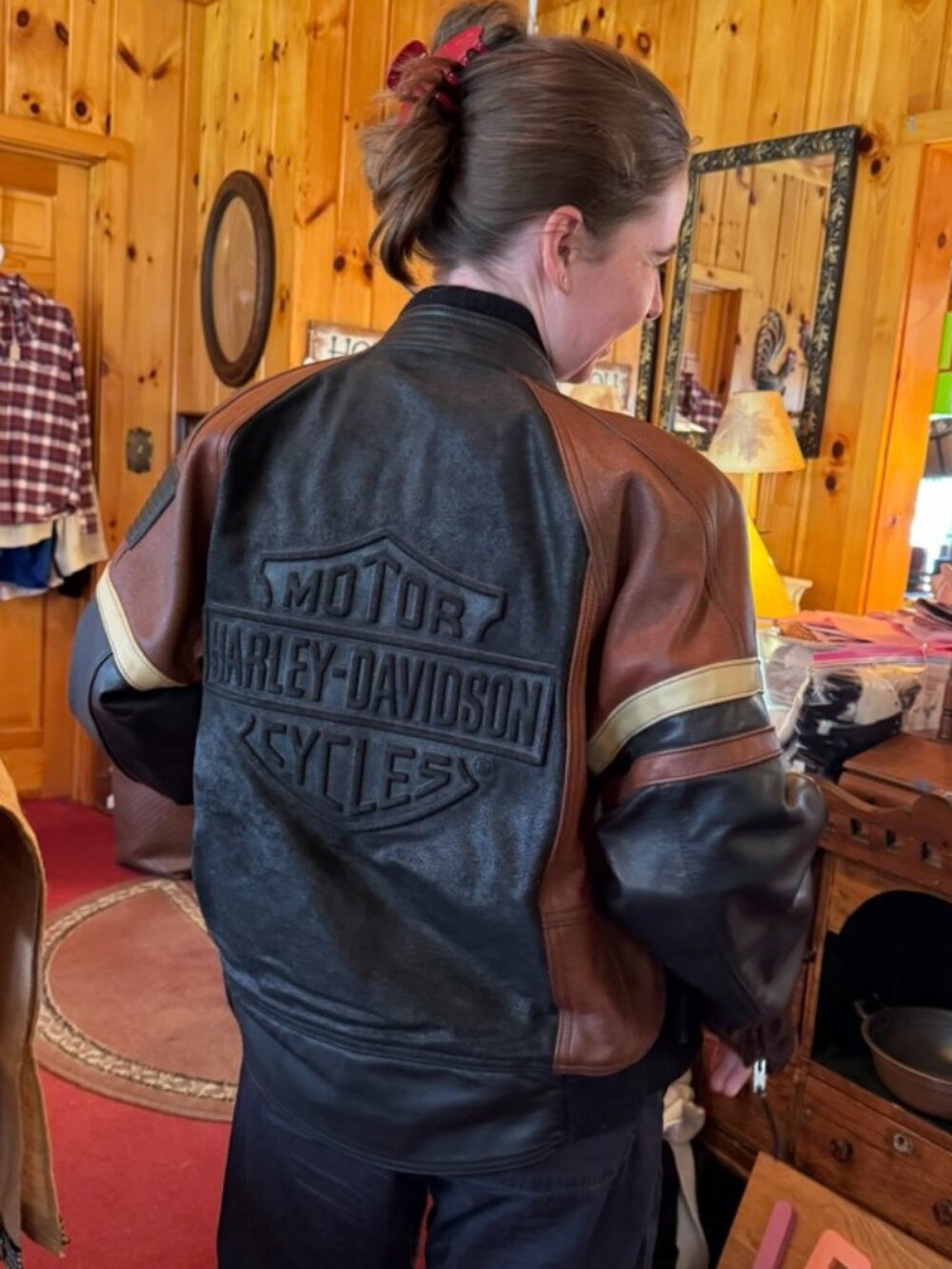 Vintage Harley Davidson Leather Jacket